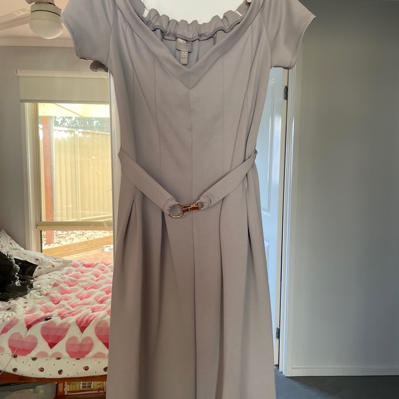 ASOS Grey Dress Sz 12 - Picture 5 of 5